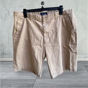 EUC ST.John’s Bay Men’s Classic Short Tan Size W38
